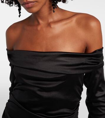Elife gathered off-shoulder midi dress | Isabel Marant