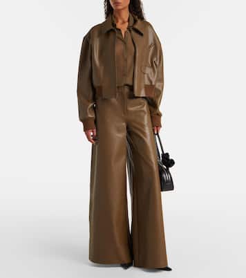Pantalon ample Elephant à taille haute | Norma Kamali