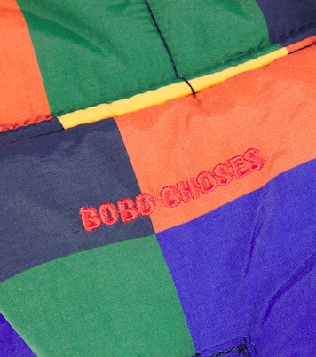 Multicolor Tiles trapper hat | Bobo Choses