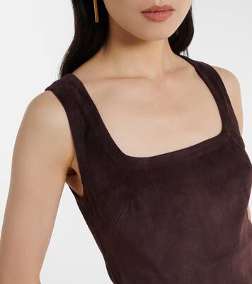 Edie suede tank top | Stouls