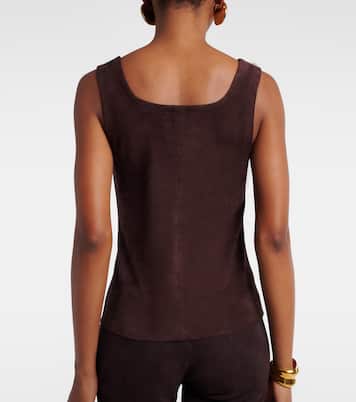 Edie suede tank top | Stouls