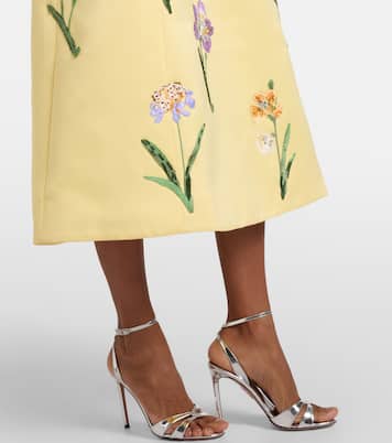 Verziertes Midikleid Cleo | Leo Lin