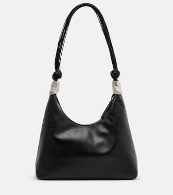 Cuff leather shoulder bag | Staud