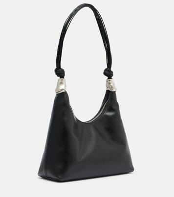 Cuff leather shoulder bag | Staud