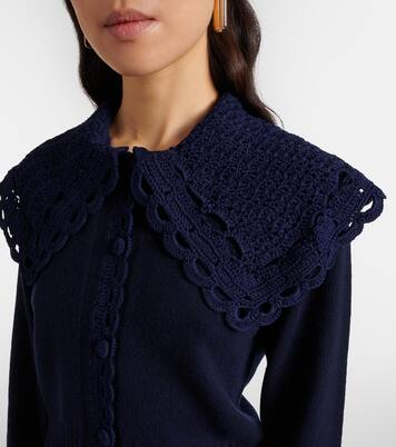 Cardigan aus einem Wollgemisch | Erdem