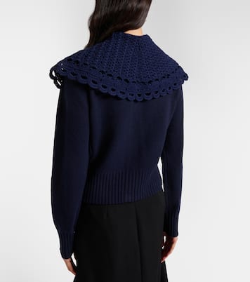 Cardigan aus einem Wollgemisch | Erdem