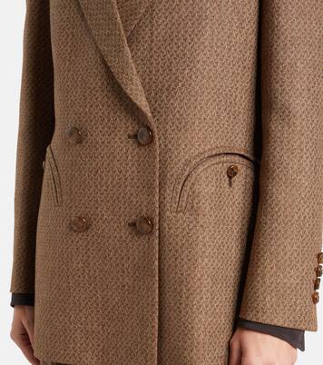 Amel Everyday silk and wool blazer | Blazé Milano
