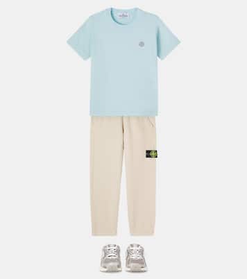 T-shirt Compass en coton | Stone Island Junior