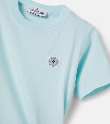 Compass cotton jersey T-shirt | Stone Island Junior