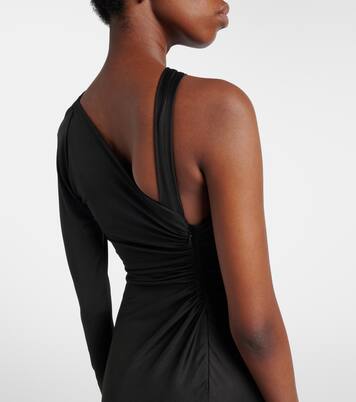 Ruched one-shoulder maxi dress | Victoria Beckham