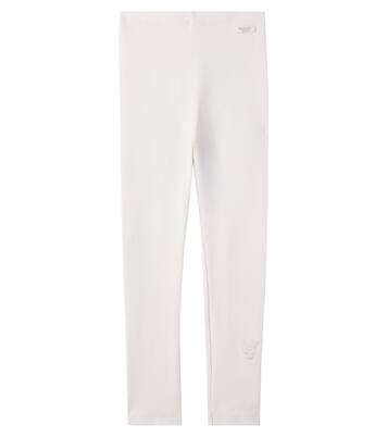 Leggings acanalados Soenie en mezcla de algodón | Donsje