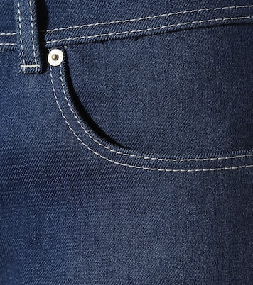 Blå Konst high-rise flared jeans | Acne Studios