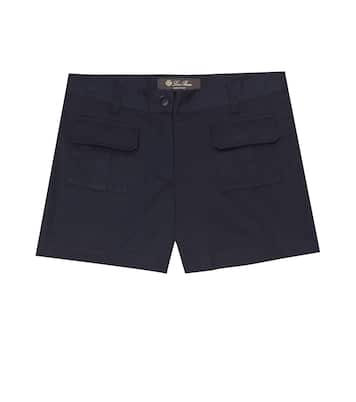 Bermudas Tanya en mezcla de algodón | Loro Piana Kids