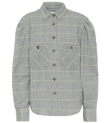 Falco checked cotton-blend shirt | Marant Etoile
