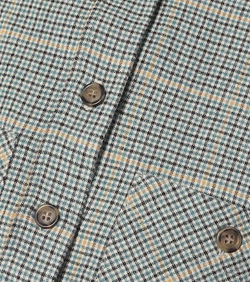 Falco checked cotton-blend shirt | Marant Etoile