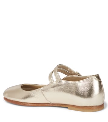 Deniz leather ballet flats | Bonpoint