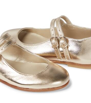 Deniz leather ballet flats | Bonpoint