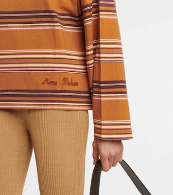 Striped cotton top | Acne Studios