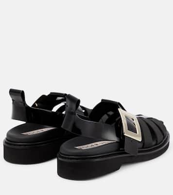 Sandali Viv' Rangers in pelle | Roger Vivier