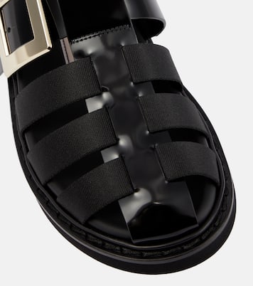Sandali Viv' Rangers in pelle | Roger Vivier