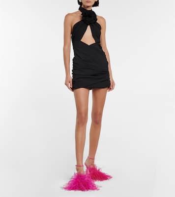 Cutout silk-blend minidress | Magda Butrym