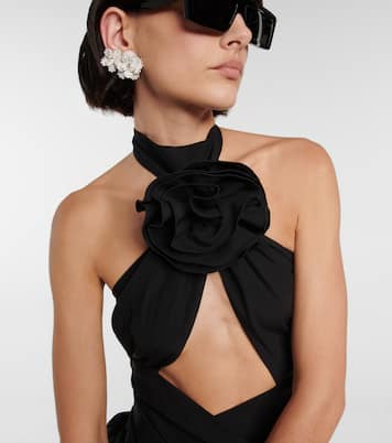 Cutout silk-blend minidress | Magda Butrym