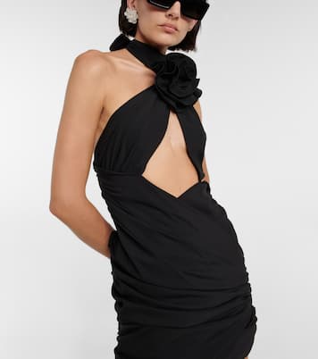 Cutout silk-blend minidress | Magda Butrym