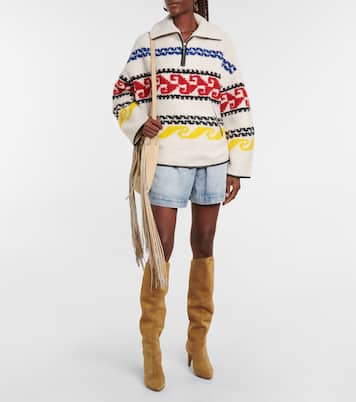 Lispa suede knee-high boots | Isabel Marant