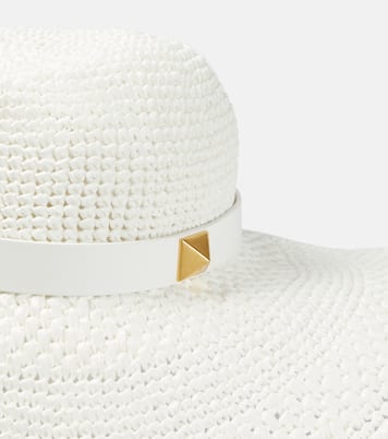 Hut Roman Stud mit Leder | Valentino