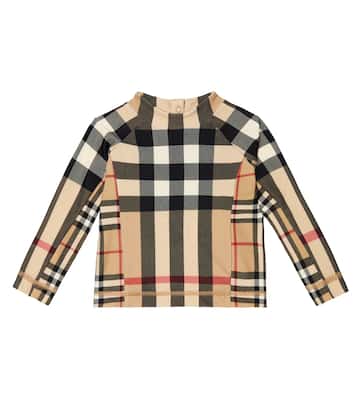 Baby Vintage Check rashguard | Burberry Kids