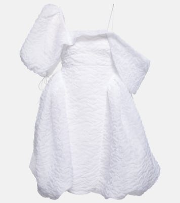 Snow draped cotton-blend minidress | Cecilie Bahnsen
