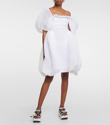 Snow draped cotton-blend minidress | Cecilie Bahnsen