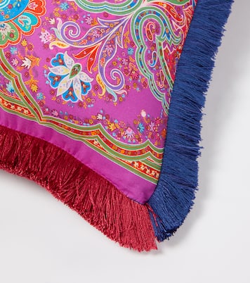 Cuscino in cotone con stampa paisley | Etro