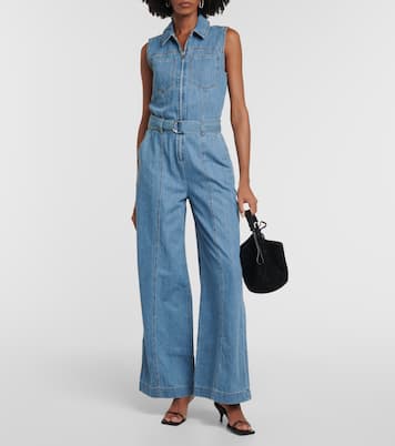 Mono ancho en denim | Frame