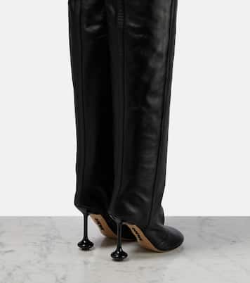 Toy leather over-the-knee boots | Loewe