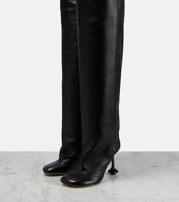 Toy leather over-the-knee boots | Loewe