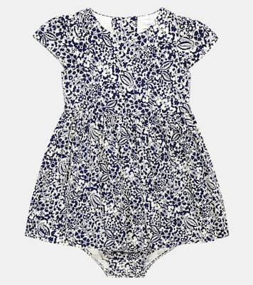 Baby Calissa floral cotton dress | Polo Ralph Lauren Kids