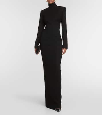 Cutout crêpe maxi dress | Mônot