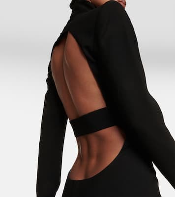Cutout crêpe maxi dress | Mônot