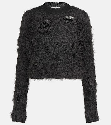 Jersey en mezcla de lana con aberturas | Acne Studios
