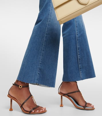 Le Easy Flare Raw Fray flared jeans  | Frame