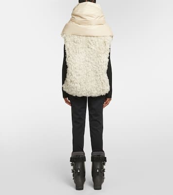 Veste sans manches Iffy en fourrure synthétique | Goldbergh