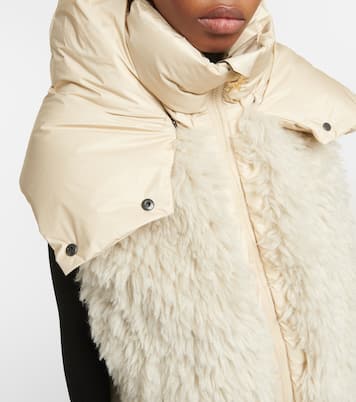 Veste sans manches Iffy en fourrure synthétique | Goldbergh