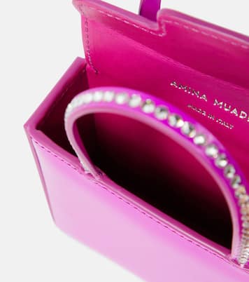 Borsa Super Amini Gilda Mini in vernice | Amina Muaddi