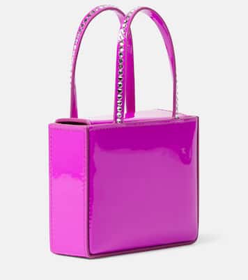 Borsa Super Amini Gilda Mini in vernice | Amina Muaddi