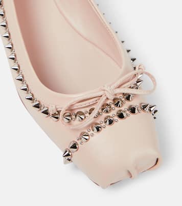Ballerine Mamadrague Spikes in pelle | Christian Louboutin