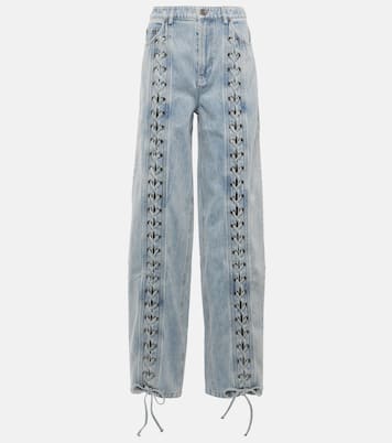 Jeans rectos con cordones | Rotate