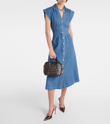 Ruben cotton chambray shirt dress | Veronica Beard