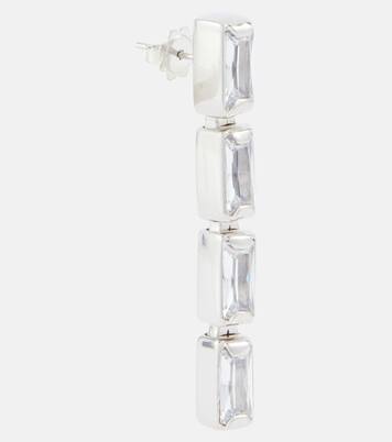 Orecchini con cristalli | Jil Sander
