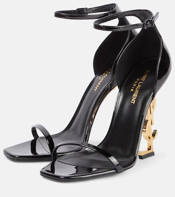 Sandales Opyum en cuir verni | Saint Laurent